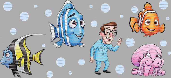 16oz Finding Nemo-N8-54